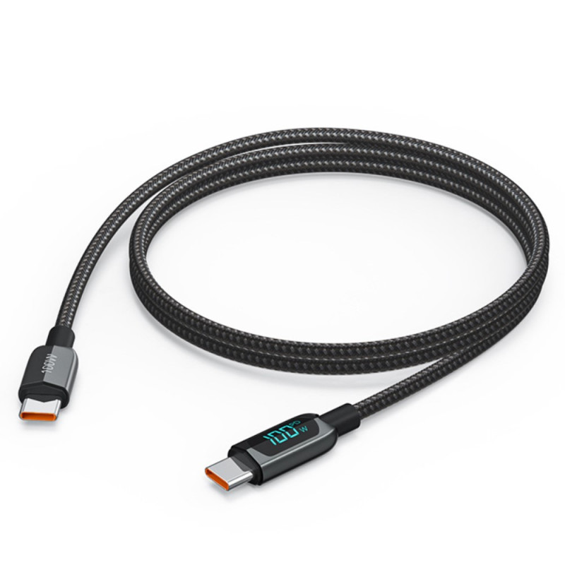 100W Power USB-C naar USBC oplaad- en transmissiekabel