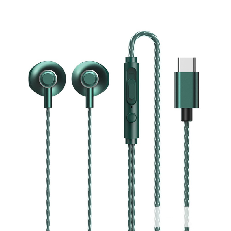 Bedrade headset met Type C-microfoon