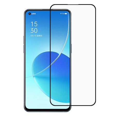 Oppo Reno 6 Zwart Contour...