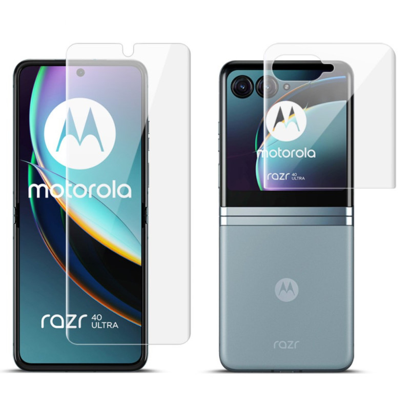Scherm- en rugbeschermer voor Motorola Razr 40 Ultra