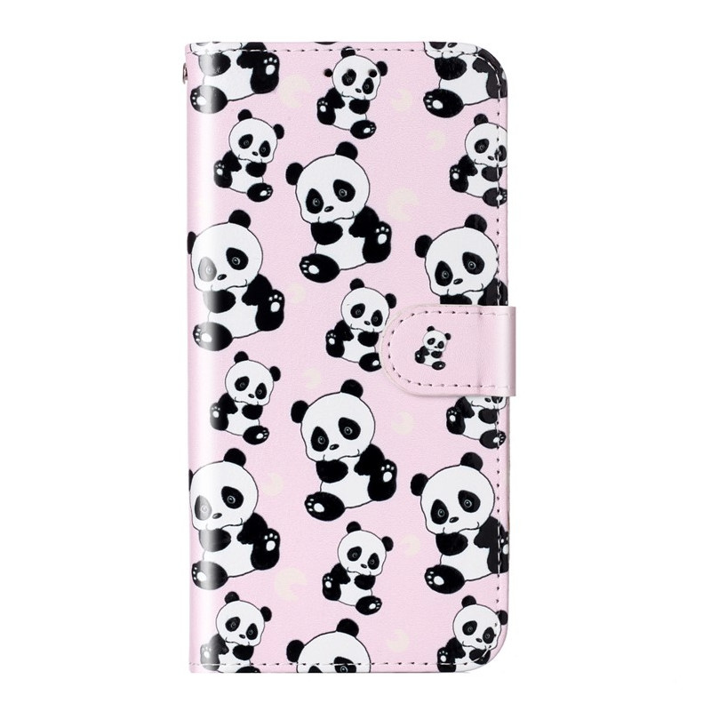 Moto G14 Panda Patroon Koord
 Hoesje