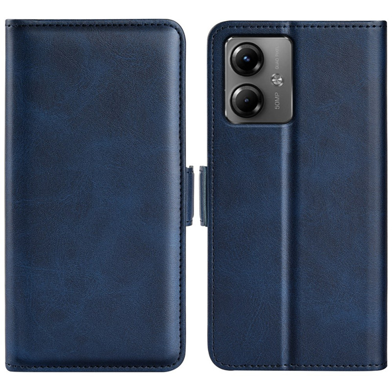 Moto G14 Double Clasp Hoesje