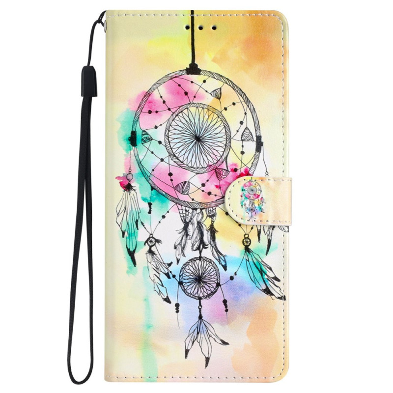 Samsung Galaxy S24 5G Dreamcatcher Geel Beugel Hoesje