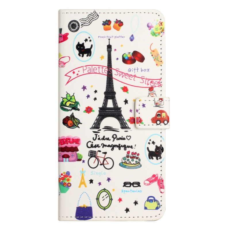 Samsung Galaxy S24 5G hoesje Ik hou van Parijs
