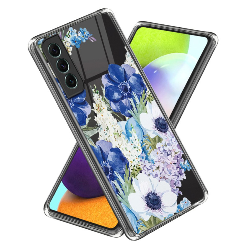 Samsung Galaxy S24 5G Clear Flower hoesje