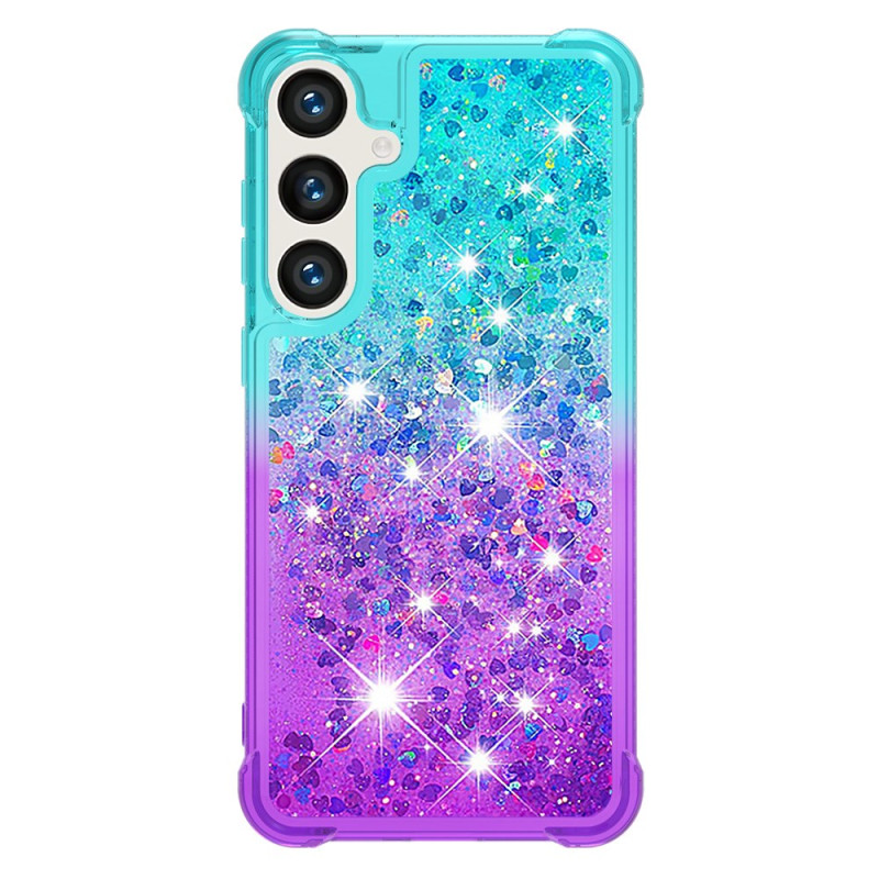 Samsung Galaxy S24 5G Kleurverloop Glitter Hoesje