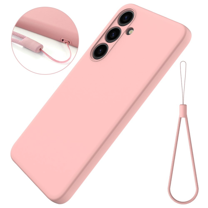 Samsung Galaxy S24 5G Liquid Silicone Strap Hoesje