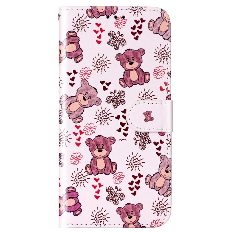 Moto G84 5G Koord
 Teddybeer Hoesje