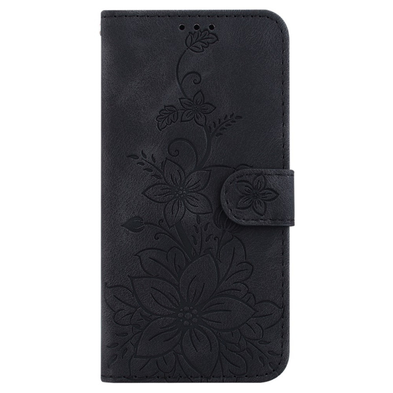 Housse Moto G84 5G Fleur de Lys à Lanière