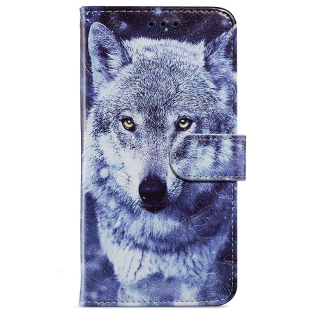 Moto G54 5G Hoesje Witte Wolf