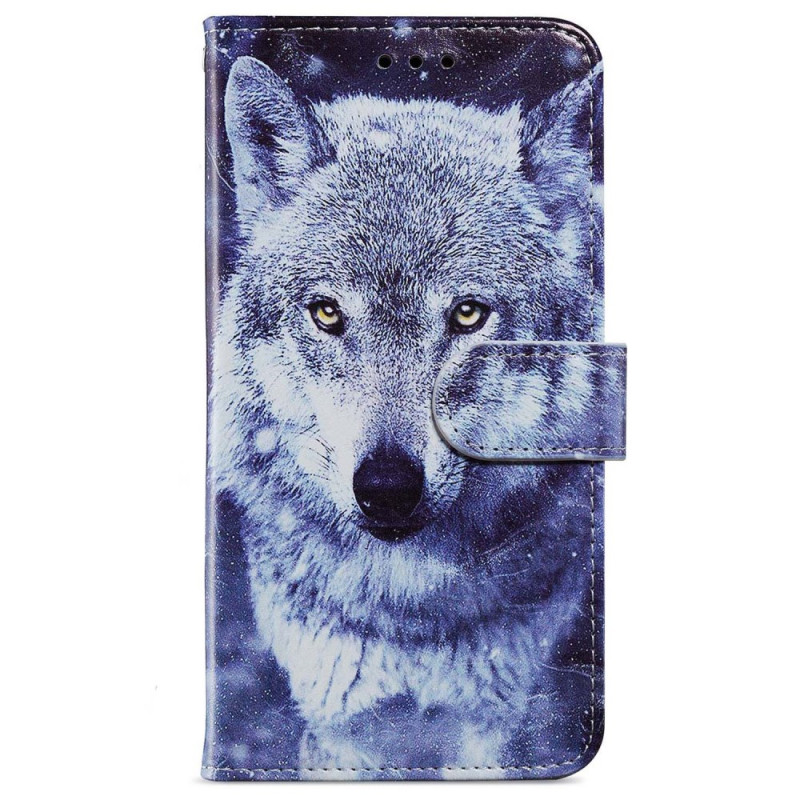 Moto G54 5G Hoesje Witte Wolf