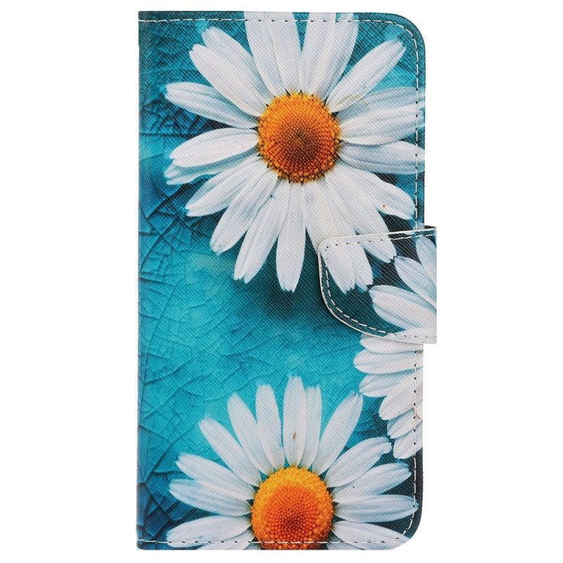 Xiaomi Redmi 13C / Poco C65 chrysanten riem hoesje