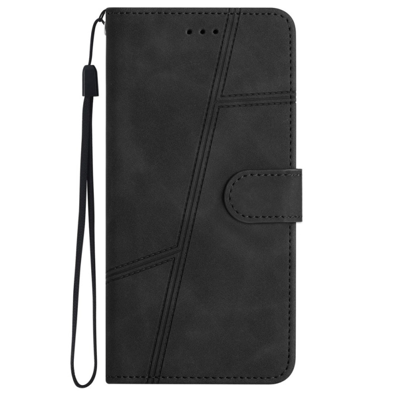 Xiaomi Redmi 13C 4G/5G/Poco C65 Geometrische lijnen Strap Case