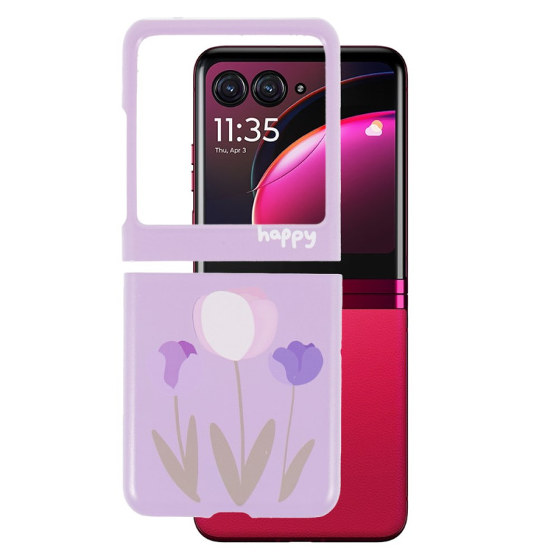 Beschermhoes Motorola Razr 40 Ultra Bloemenpatroon