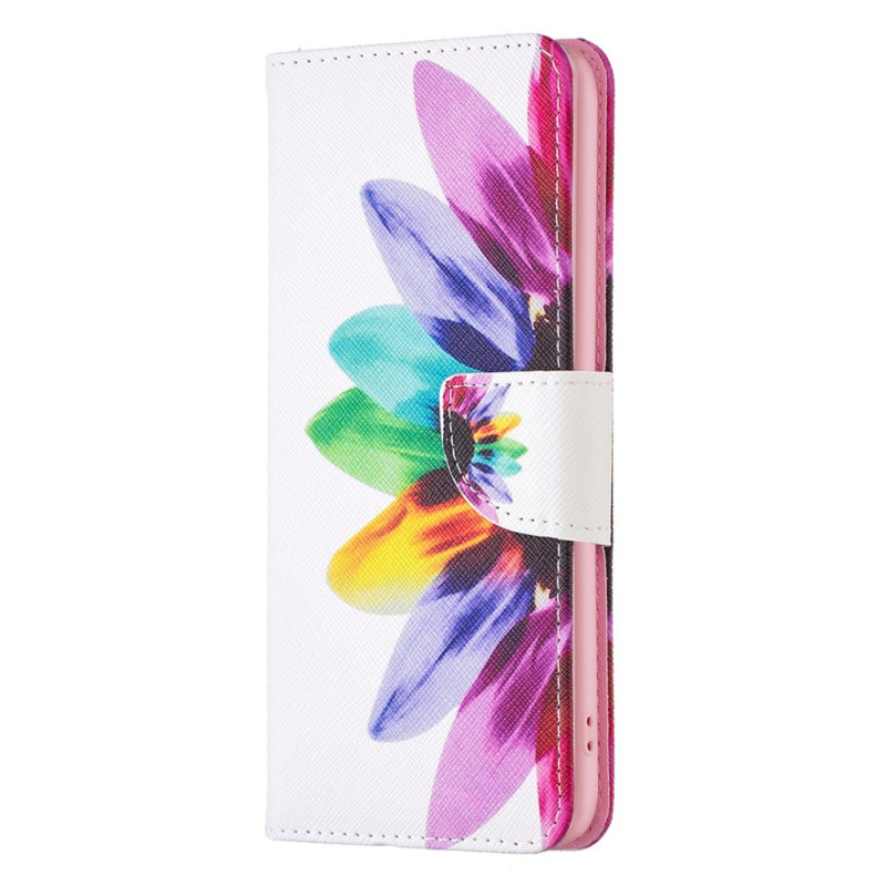 Hoesje Motorola Edge 40 Neo Aquarel Bloem