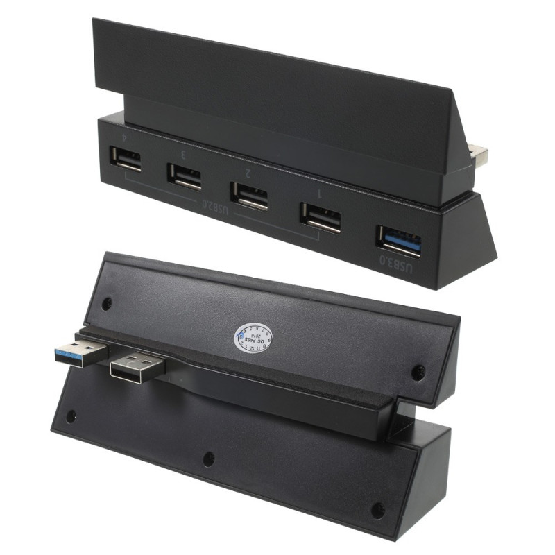 5-poorts USB-hub voor PS4 gameconsole DOBE