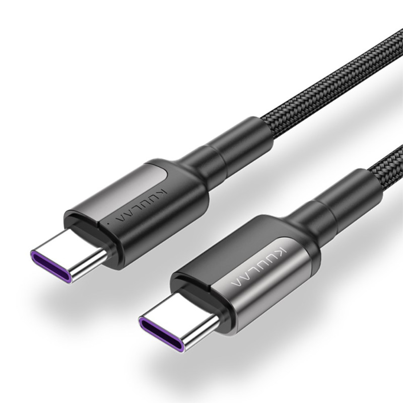 USB-C naar USB-C 60W Snellaadkabel KUULAA