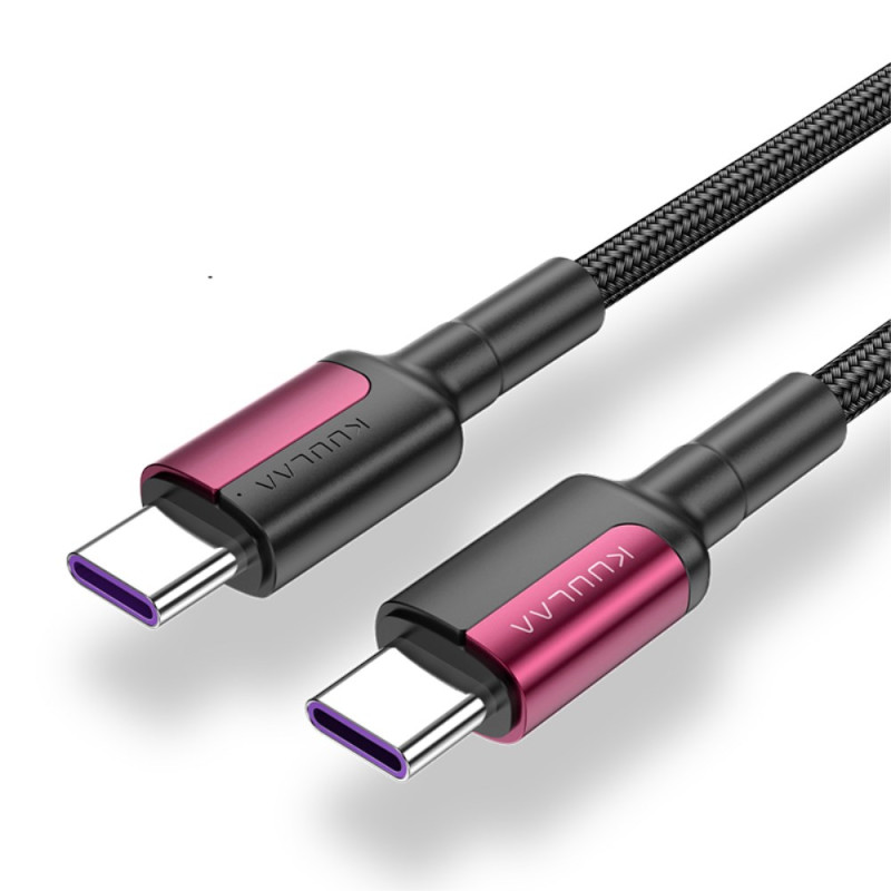 USB-C naar USB-C 60W Snellaadkabel KUULAA