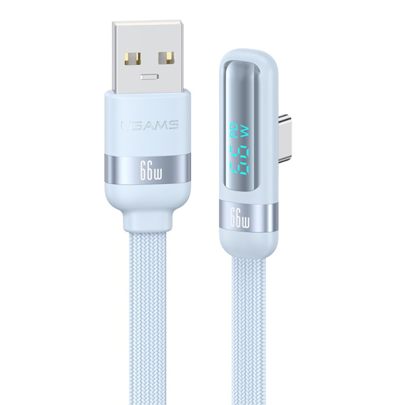 USB-A naar Type-C datakabel 1,2 m Wind Series USAMS
