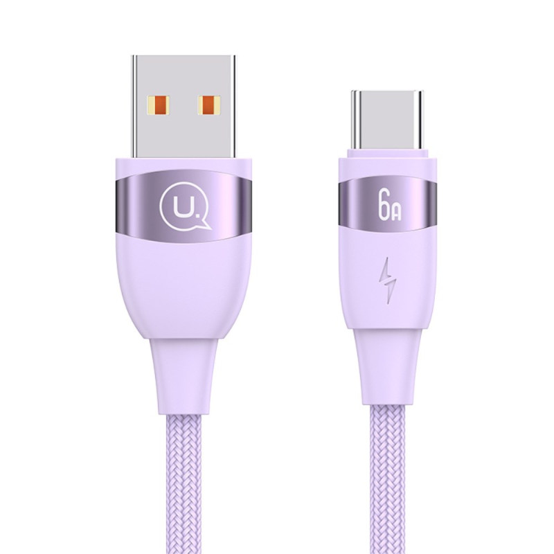 USAMS 2m USB-A naar Type-C datakabel