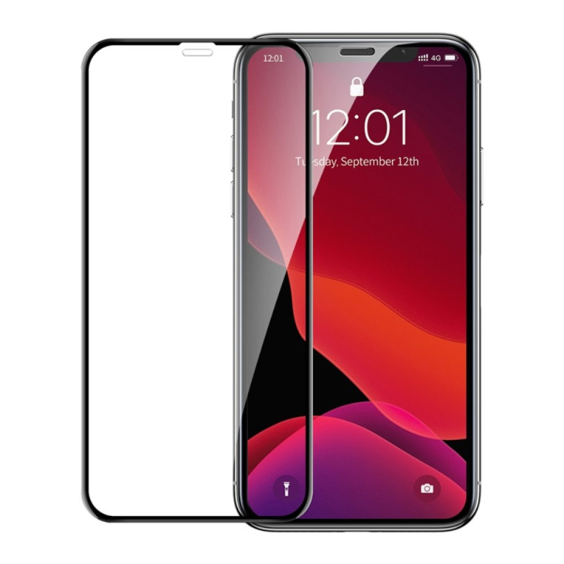 Gehard glas screenprotector voor iPhone 11 Pro / X / XS (2 stuks) BASEUS