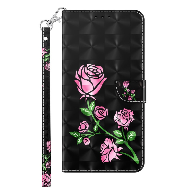 Samsung Galaxy S24 Plus 5G Roze Bloemen Koord
 Hoesje