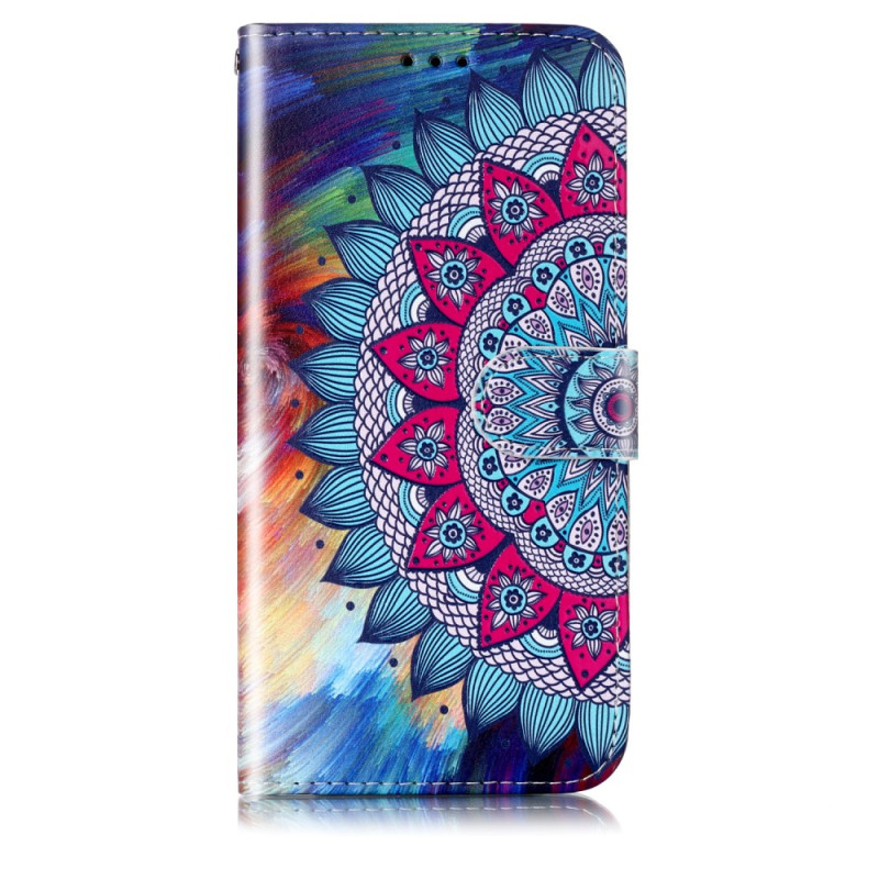 Samsung Galaxy S24 Plus 5G Mandala hoesje met bloem