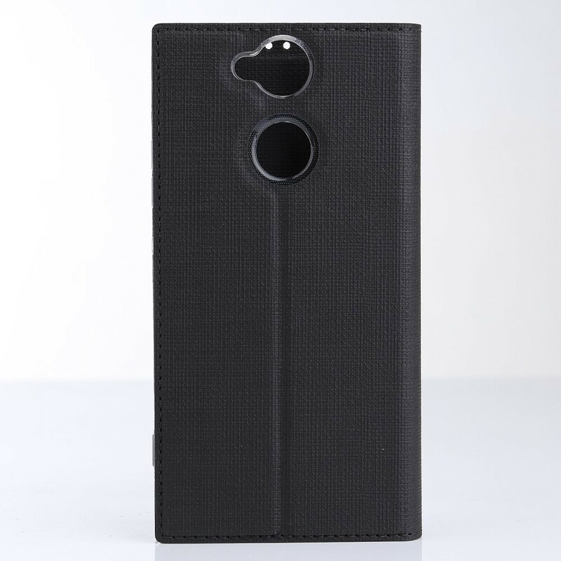 Sony Xperia XA2 getextureerde Flip Cover