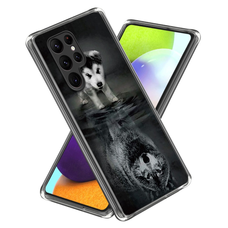 Samsung Galaxy S24 Ultra 5G Puppy Droom Hoesje