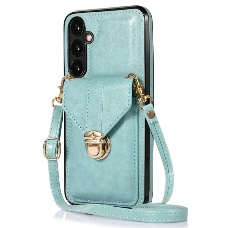 Coque Samsung Galaxy A25 5G Porte-Cartes et Bandoulière