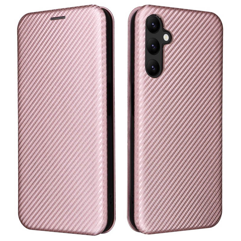 Flip cover Samsung Galaxy A25 5G Koolstofvezel