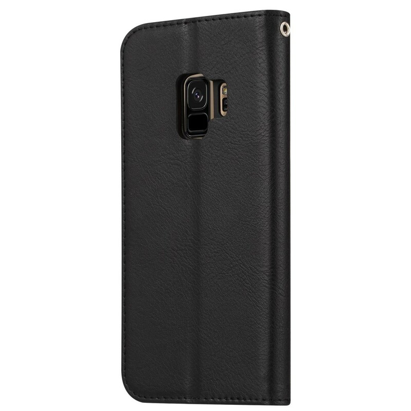 Flip cover Samsung Galaxy S9 Kunstlederen Kaarthoesje