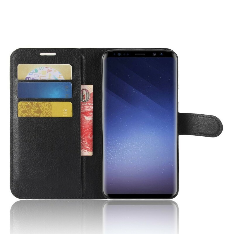 Samsung Galaxy S9 Plus Kunstleer Hoesje Samsung Galaxy S9 Plus Kunstleer Hoesje