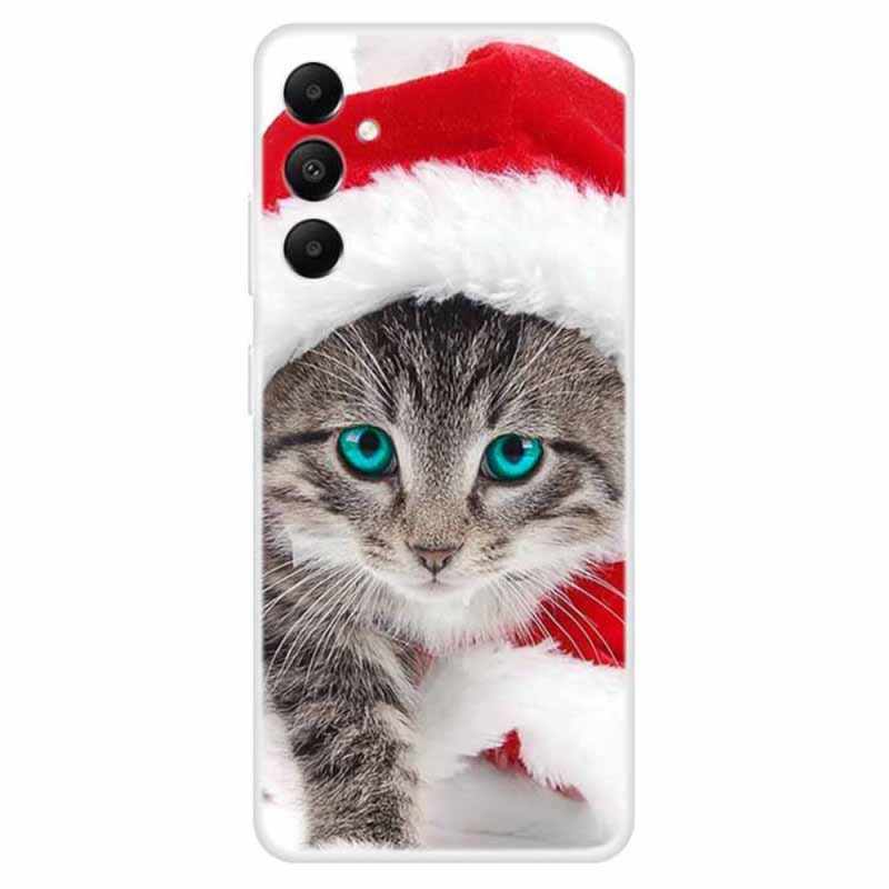 Samsung Galaxy A05s Hoesje Kerst Kat