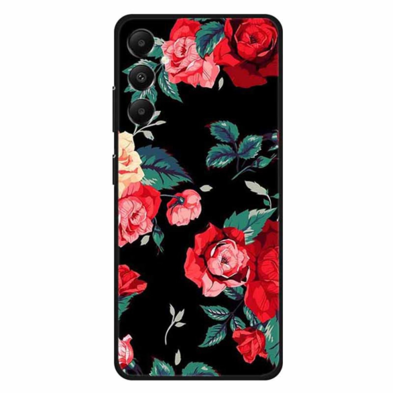 Samsung Galaxy A05s Hoesje Bloemenverf