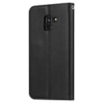 Flip cover Samsung Galaxy A8 Kunstlederen Kaarthoes Flip cover Samsung Galaxy A8 Kunstlederen Kaarthoes