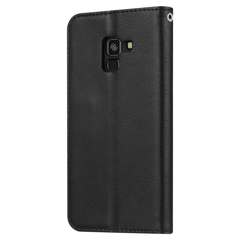 Flip cover Samsung Galaxy A8 Kunstlederen Kaarthoes