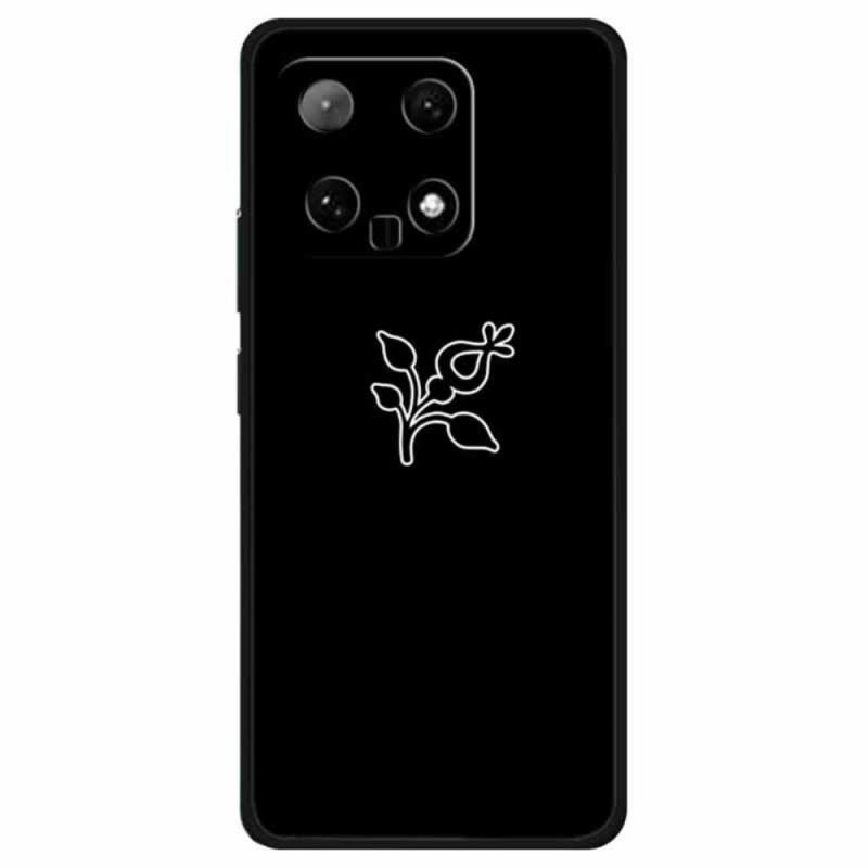 Voor Xiaomi 14 Petite Fleur