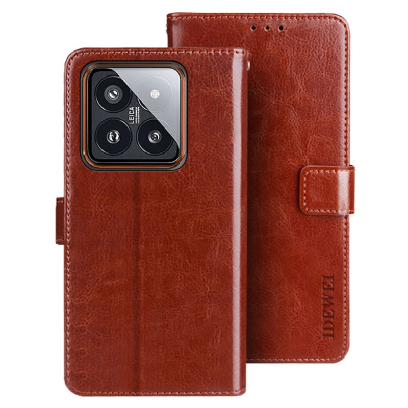 Xiaomi 14 Kunstleren Retro Etui IDEWEI