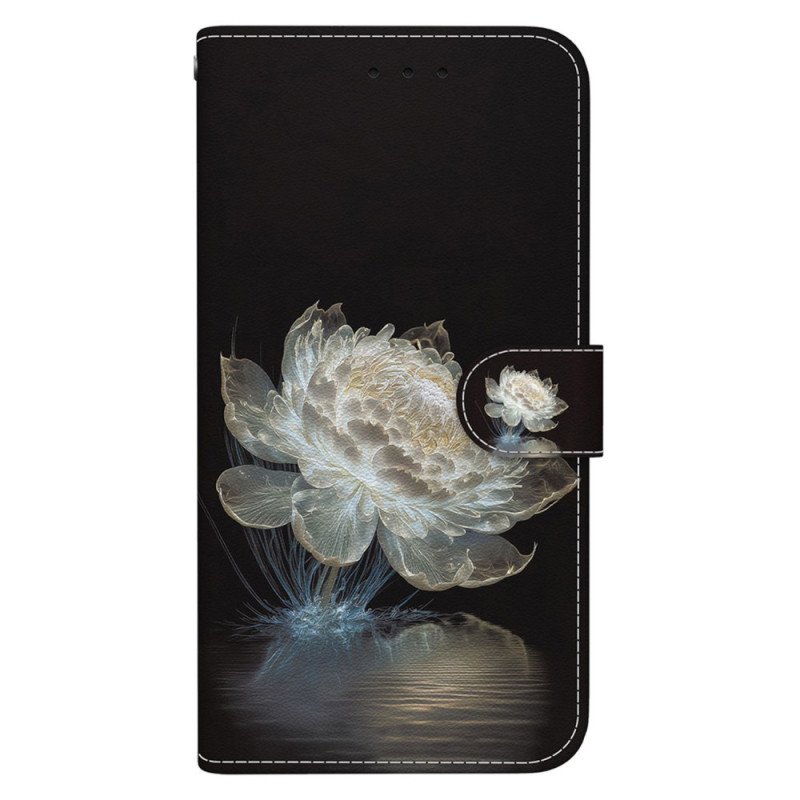 Honor Magic 5 Lite Crystal Peony Strap Case