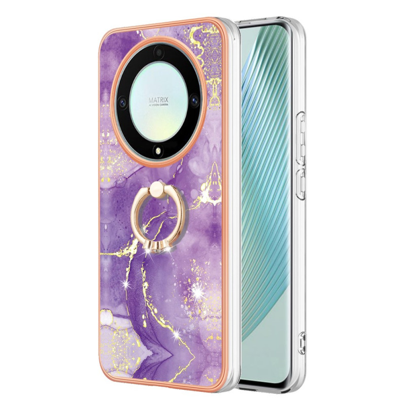 Honor Magic 5 Lite 5G / X9a Marmeren Steunring Hoesje