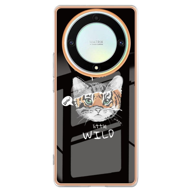 Cover HHonor Magic 5 Lite 5G / X9a Kat en Tijger
