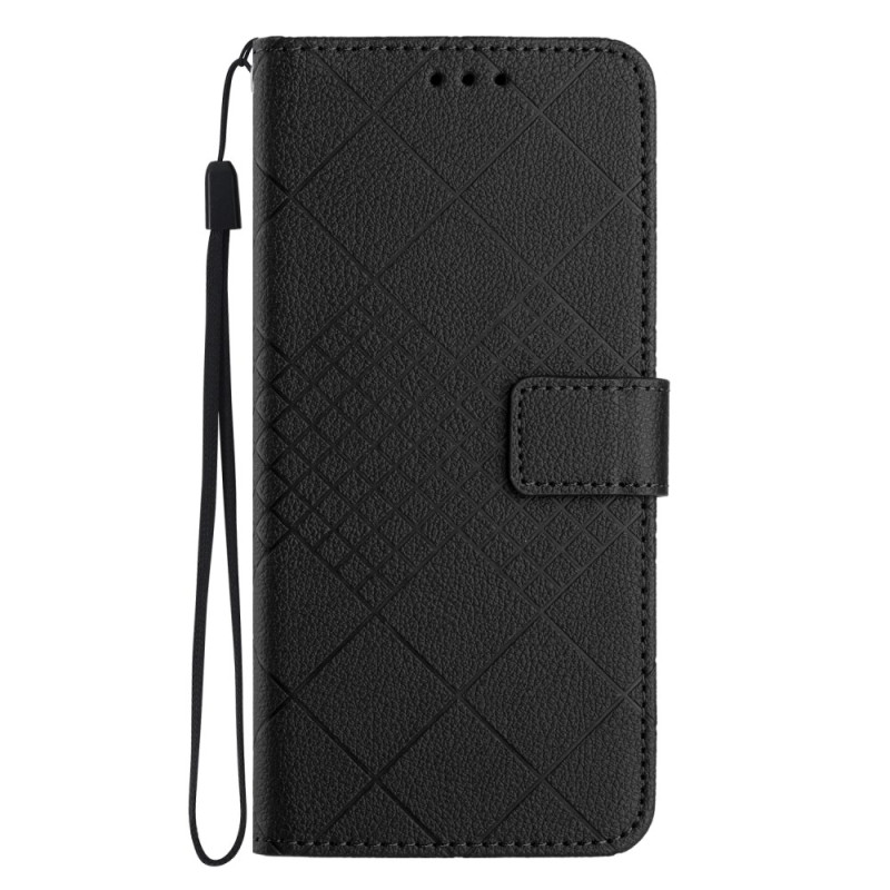 Honor Magic 5 Lite Losanges Strap Case