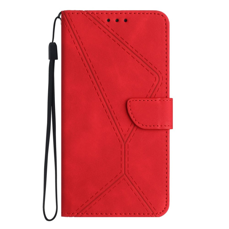 Xiaomi Redmi Note 13 4G hoesje met stippen en bandjes