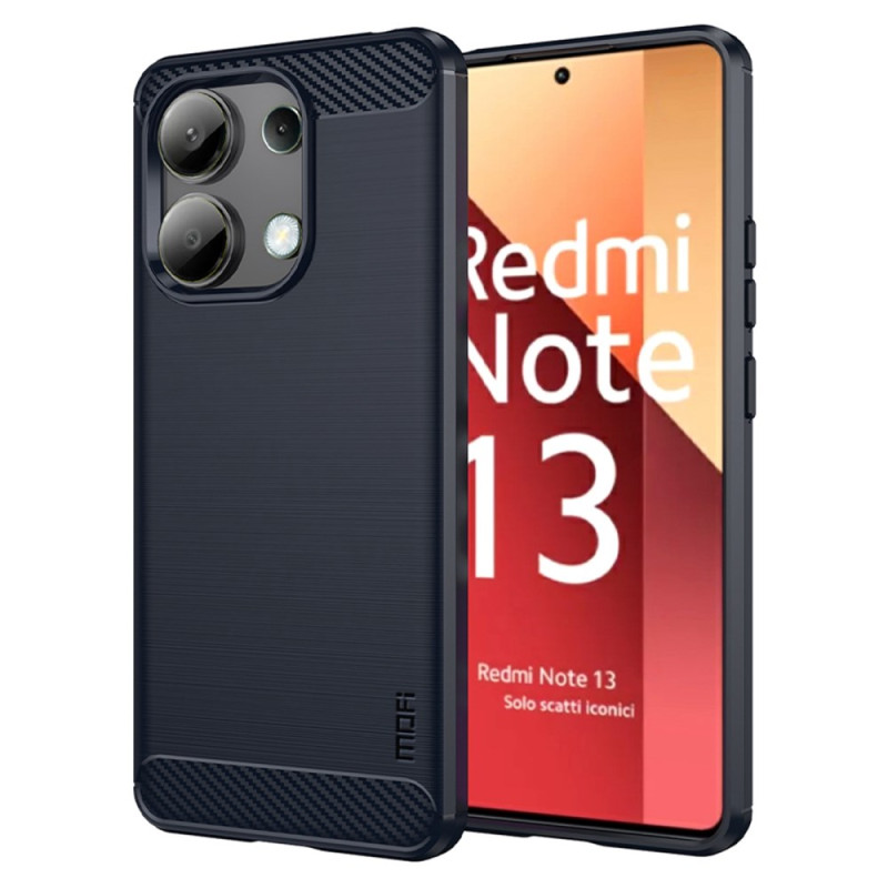 Xiaomi Redmi Note 13 4G Geborsteld Koolstofvezel Hoesje MOFI