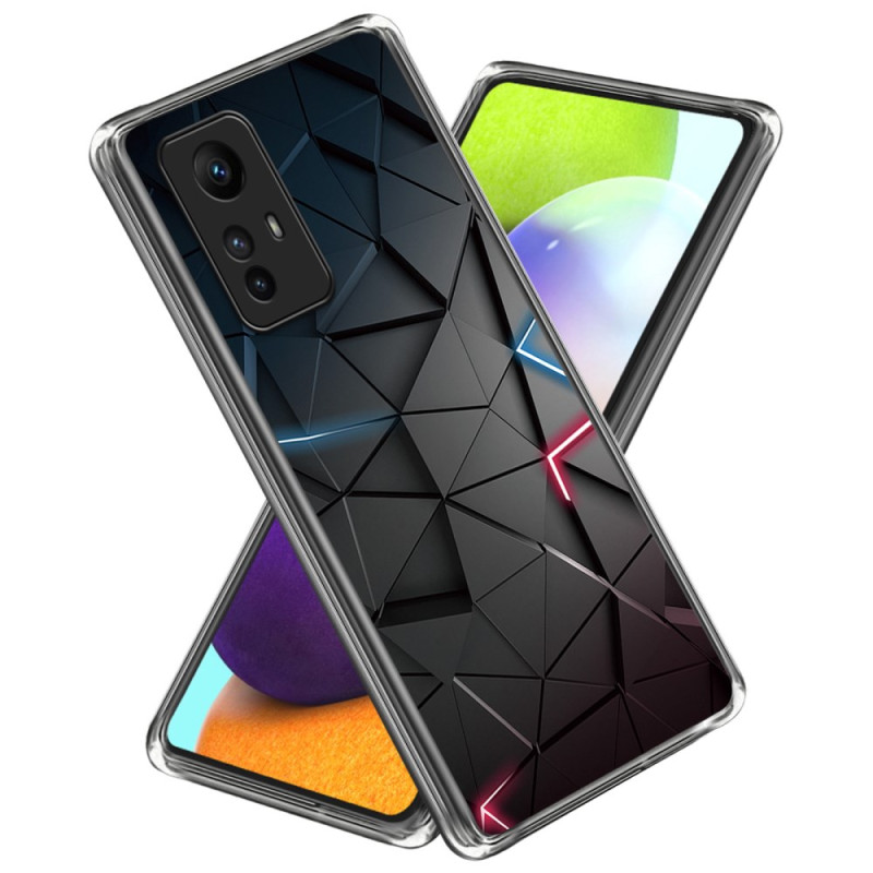 Xiaomi Redmi Note 12S Hoesje Zwarte Driehoeken