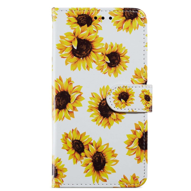 Xiaomi Redmi Note 12S zonnebloem band hoesje