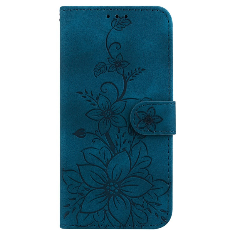 Xiaomi Redmi Note 12S Hoesje Bloemenpatroon met Koord
