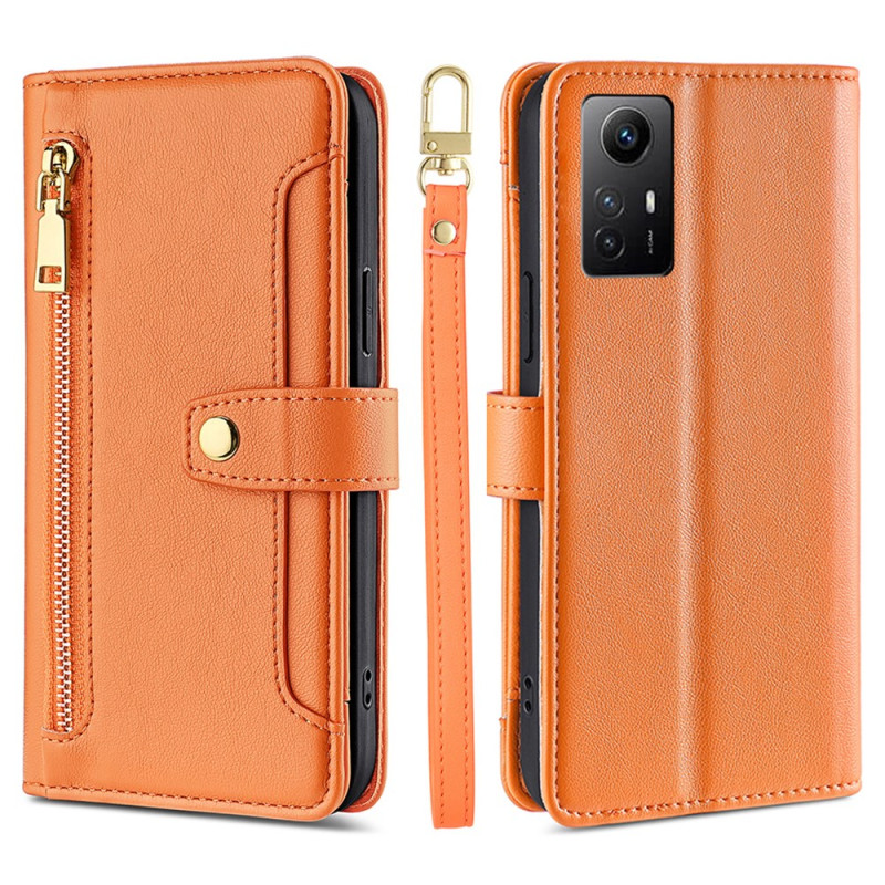 Xiaomi Redmi Note 12S hoesje met sleutelkoord en schouderriem
