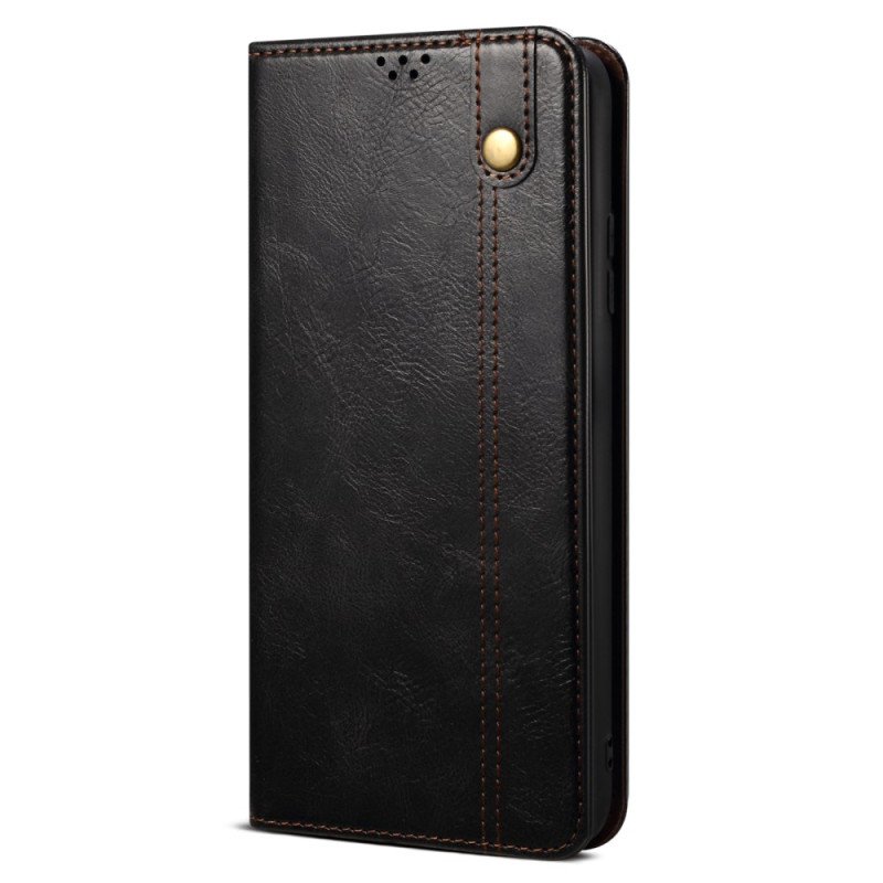 Flip cover Xiaomi Redmi Note 12S kunstleer Waxed